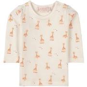 Sophie The Giraffe Giraffe Baby T-shirt Snow White 3 mån