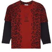 Dolce & Gabbana Leopard Tröja Röd 5 år