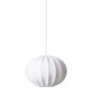 Watt & Veke Boll Oval Bomulls Lampa 40 cm Vit One Size