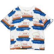 Mini Rodini GOTS Ferry Mönstrad T-shirt Vit 92-98cm