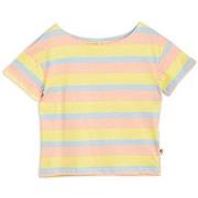 Mini Rodini GOTS Randig T-shirt Pastellfärgad 80/86 cm