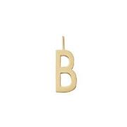 Design Letters Bokstav B Berlock 16mm Guld One Size