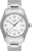 Longines Herrklocka L3.811.4.73.6 Spirit Silverfärgad/Stål Ø42 mm