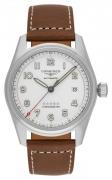 Longines Herrklocka L3.810.4.73.2 Spirit Silverfärgad/Läder Ø40 mm