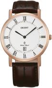 Orient Herrklocka FGW0100EW0 Classic Vit/Läder Ø38 mm