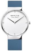 Bering Herrklocka 15540-700 Max Rene Vit/Gummi Ø40 mm