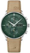 Junghans Herrklocka 27/4222.02 Meister Grön/Läder Ø40.7 mm