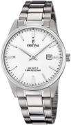 Festina Herrklocka F20511-2 Vit/Stål Ø39 mm