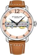 Stührling Original Herrklocka 3914.2 Legacy Beige/Läder Ø42 mm