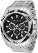 Invicta Herrklocka 32372 Bolt Svart/Stål Ø50 mm