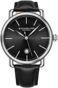 Stührling Original Herrklocka 3913.2 Symphony Svart/Läder Ø42 mm