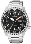 Citizen Herrklocka NH8388-81E Svart/Stål Ø46 mm