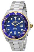 Invicta Herrklocka 12566 Pro Diver Blå/Stål Ø47 mm