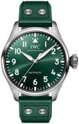 IWC Herrklocka IW329306 Pilots Grön/Gummi Ø43 mm