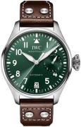 IWC Herrklocka IW501015 Big Pilot Grön/Läder Ø46.2 mm