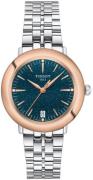 Tissot Damklocka T929.210.41.046.00 T-Gold Blå/Stål Ø33 mm