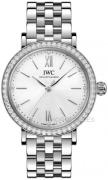 IWC Damklocka IW657601 Portofino Silverfärgad/Stål Ø34 mm