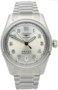 Longines L3.410.4.63.6 Spirit Silverfärgad/Stål Ø37 mm