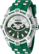 Invicta Herrklocka 43325 NFL Grön/Stål Ø52 mm