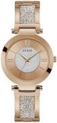 Guess Damklocka W1288L3 Roséguldstonad/Roséguldstonat stål Ø36 mm