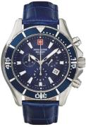 Swiss Alpine Military Herrklocka 7040.9535 Nautilus Chrono