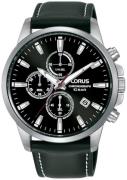 Lorus Herrklocka RM387HX9 Sport Svart/Läder Ø42 mm