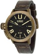 U-Boat Herrklocka 7797 Classico Svart/Läder Ø47 mm