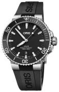 Oris Herrklocka 01 733 7730 4154-07 4 24 64EB Diving Svart/Gummi