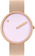 PICTO Damklocka 43382-1120 Classic Lila/Roséguldstonat stål Ø40 mm