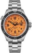 Traser H3 Herrklocka 109379 P67 T25 SuperSub Orange/Stål Ø46 mm