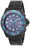 Invicta Herrklocka 90297 Pro Diver Lila/Stål Ø44 mm