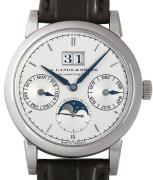 A. Lange & Söhne Herrklocka 330.026 Saxonia Silverfärgad/Läder