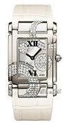 Patek Philippe Damklocka 4914G/001 Twenty~4 Diamantinfattad/Läder