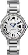 Cartier Damklocka W4BB0024 Ballon Bleu De Silverfärgad/Stål Ø36 mm