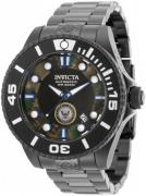 Invicta Herrklocka 34772 Svart/Stål Ø47 mm