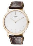 Citizen Leather Herrklocka AR1113-04A Vit/Läder Ø39 mm