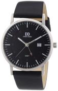 Danish Design Dress Herrklocka 3314447 Svart/Läder Ø40 mm