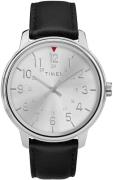 Timex 99999 Herrklocka TW2R85300D7 Silverfärgad/Läder Ø43 mm