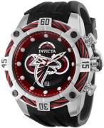 Invicta Nfl Herrklocka 35813 Svart/Gummi Ø52 mm