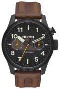 Nixon 99999 Herrklocka A9772344-00 Svart/Läder Ø43 mm