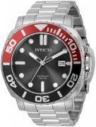 Invicta Pro Diver Herrklocka 34314 Svart/Stål Ø48 mm