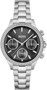 Hugo Boss Damklocka 1502593 Svart/Stål Ø38 mm