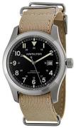 Hamilton Herrklocka H70555933 Khaki Svart/Textil Ø41 mm