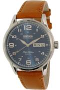 Hugo Boss Herrklocka 1513331 Pilot Vintage Blå/Läder Ø44 mm