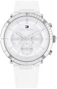 Tommy Hilfiger Damklocka 1782352 Emery Silverfärgad/Läder Ø38 mm