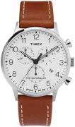 Timex Herrklocka TW2T28000 Vit/Läder Ø40 mm