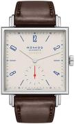 Nomos Glashütte Herrklocka N-421.S1 Tetra Neomatik Vit/Läder Ø33 mm