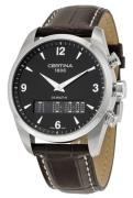 Certina Herrklocka C020.419.16.057.00 DS Multi-8 Svart/Läder Ø42 mm