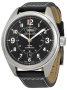 Hamilton Herrklocka H70505733 Khaki Svart/Läder Ø42 mm