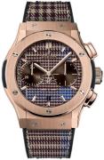 Hublot Herrklocka 521.OX.2709.NR.ITI18 Classic Fusion Brun/Gummi Ø45